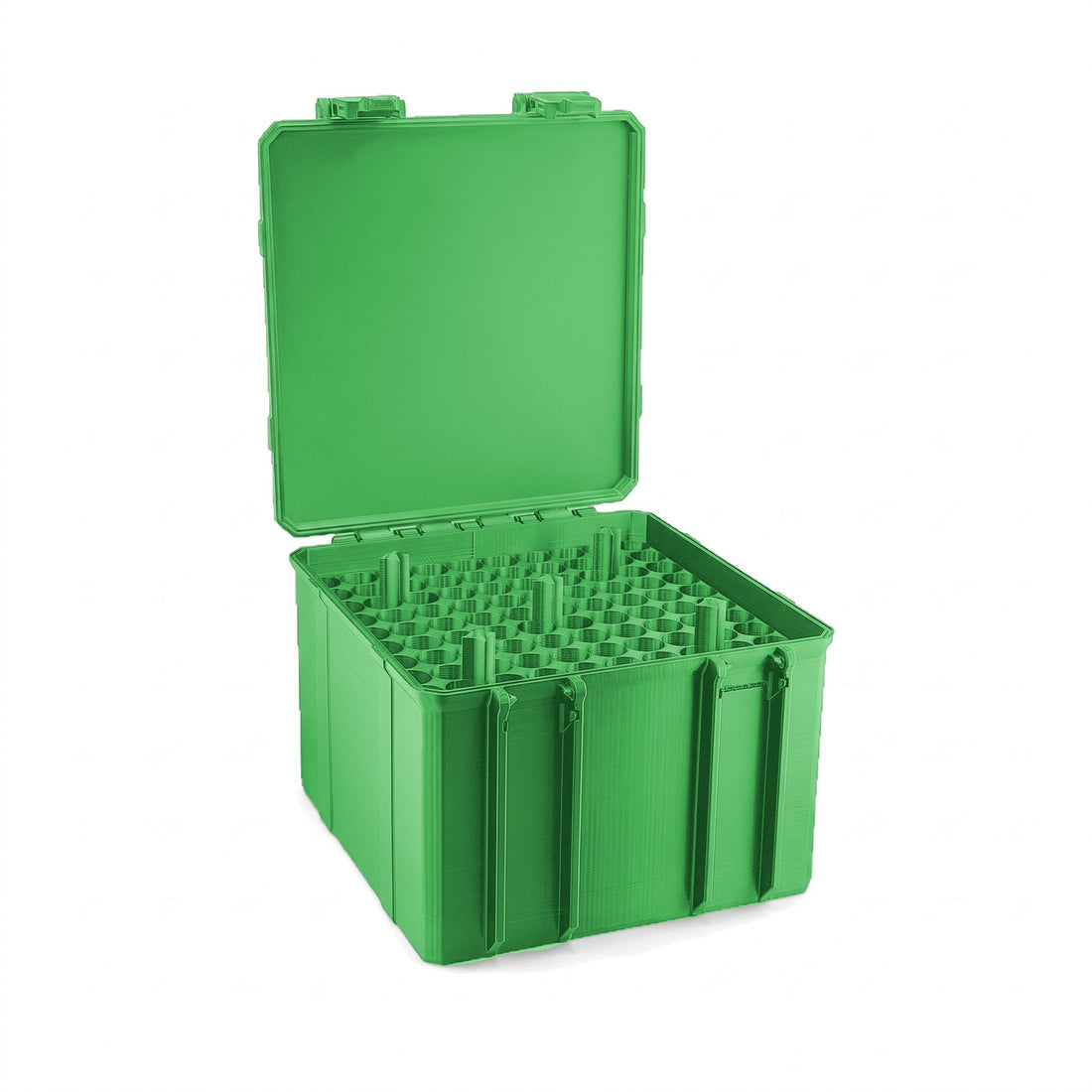 Ultimate Jumbo 300 x 3ml Peptide Bulk Storage Vial Case – Holds 300 × 3ml Vials, Fridge, Freezer - Cyber Green