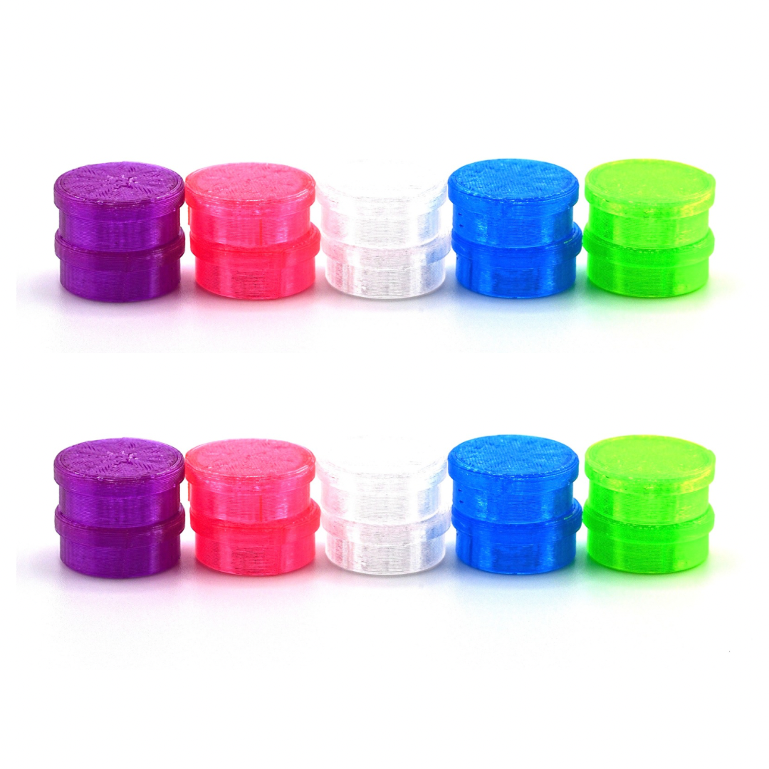 Flexible Vial Caps for Peptide, GLP-1 & Insulin Vials vial cap set, close-up of latch and closure detail