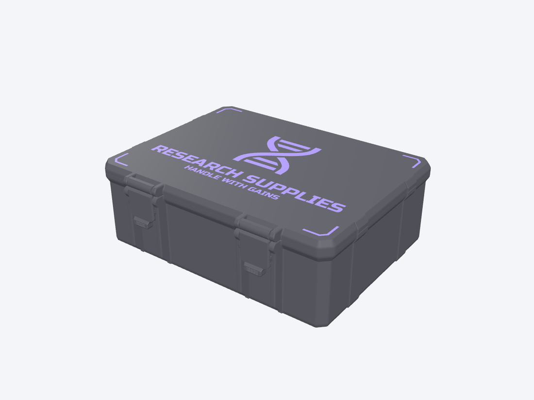 Blemished Custom Case - 44 x 3 mL + 14 x 10 mL + accessories, Black - custom lid design