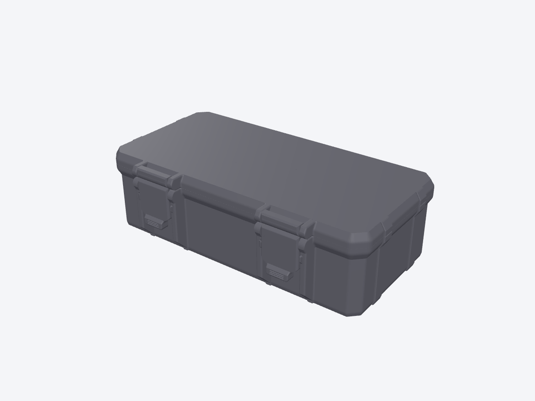 Blemished Custom Case - 10 x 3 mL + 5 x 10 mL + accessories, Black