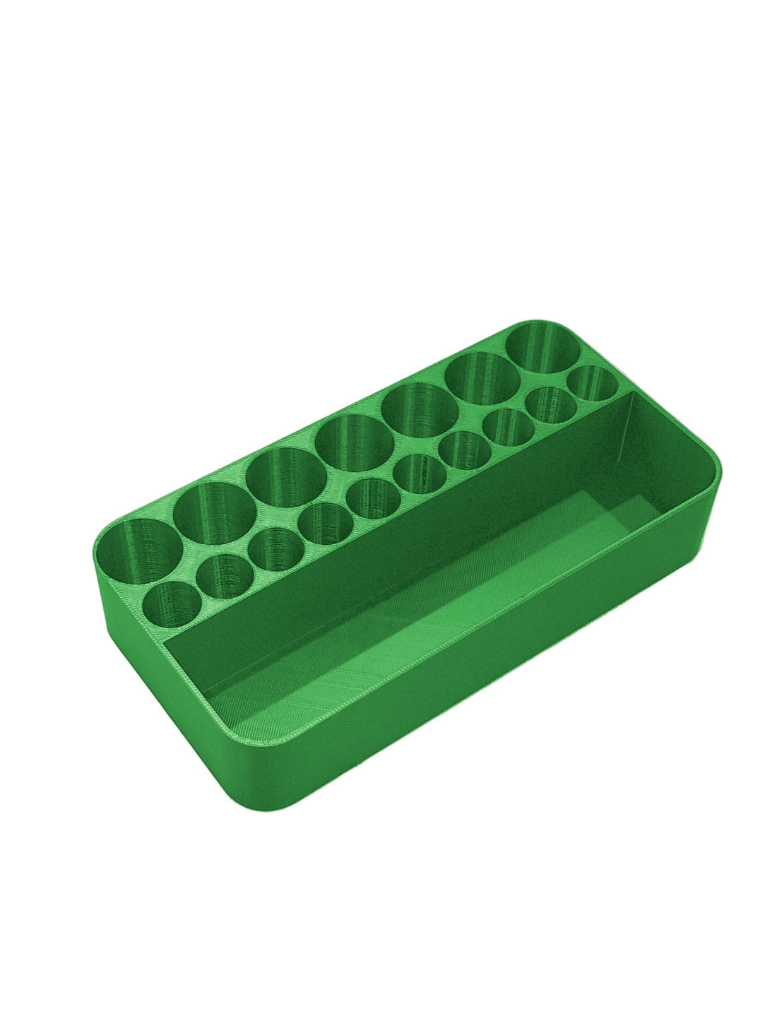 Vial insert for YETI LoadOut GoBox 1 - 7x10mL + 10x3mL - Cyber Green