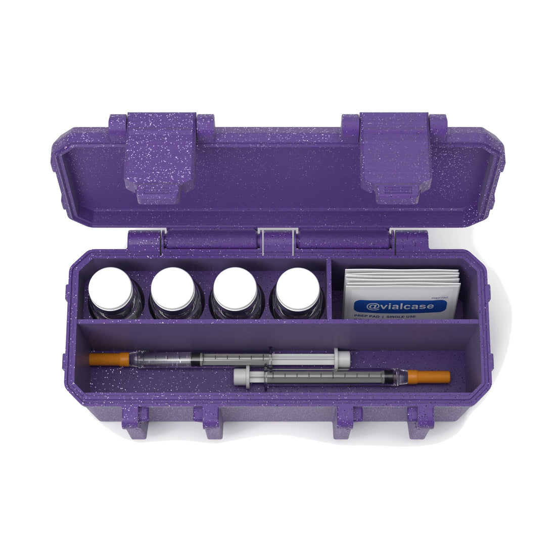 4 x 10 mL + storage vial case - Galaxy Purple (vials shown, not included)