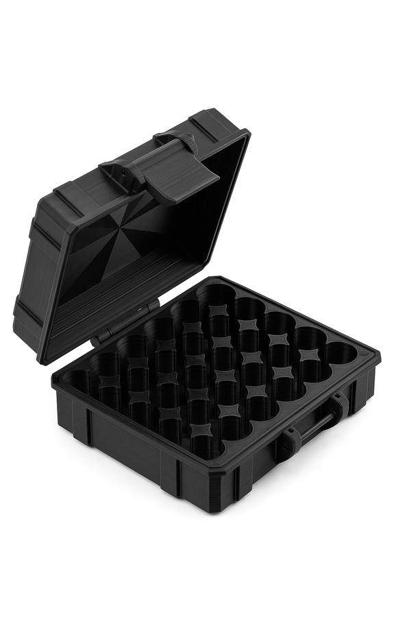 30-Slot 3 ml Vial Case | Large Organizer | Organizer for GLP-1, Peptides, Research