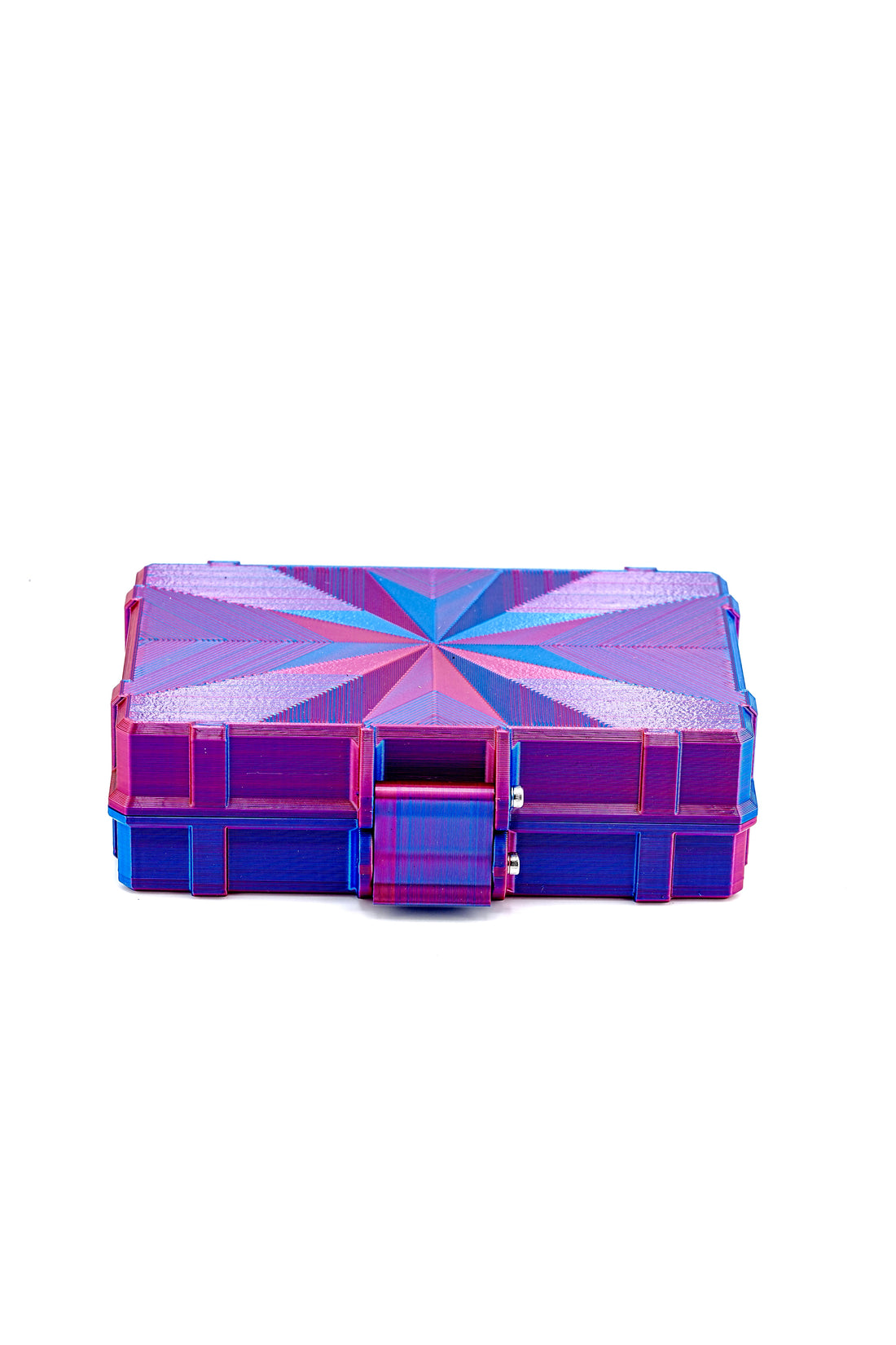 12-Slot 3 ml Vial Case with BAC & Syringe Storage — interior layout detail