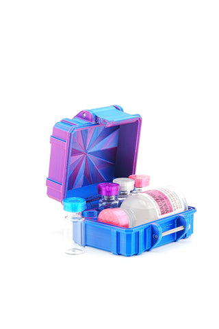 Mixed Vial Case | 4-Slot 3 ml Vial Case & 1 Hosperia BAC Slot | Organizer for GLP-1, Peptides, Research