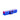 Blue and pink syringe case box on a white background