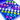 Set of colorful markers in a blue holder on a white background