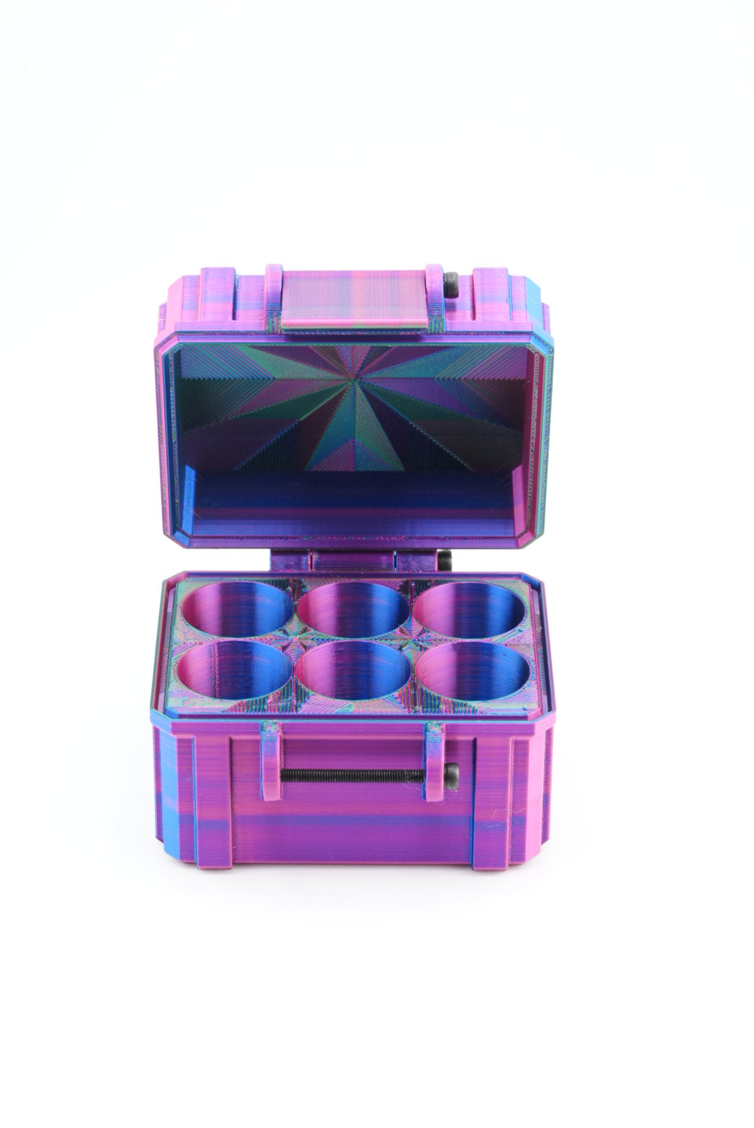 Lightweight Vial Case – Fits 6 × 10ml Vials, TRT, HRT Travel, Fridge & Freezer Organizer Essential Oil