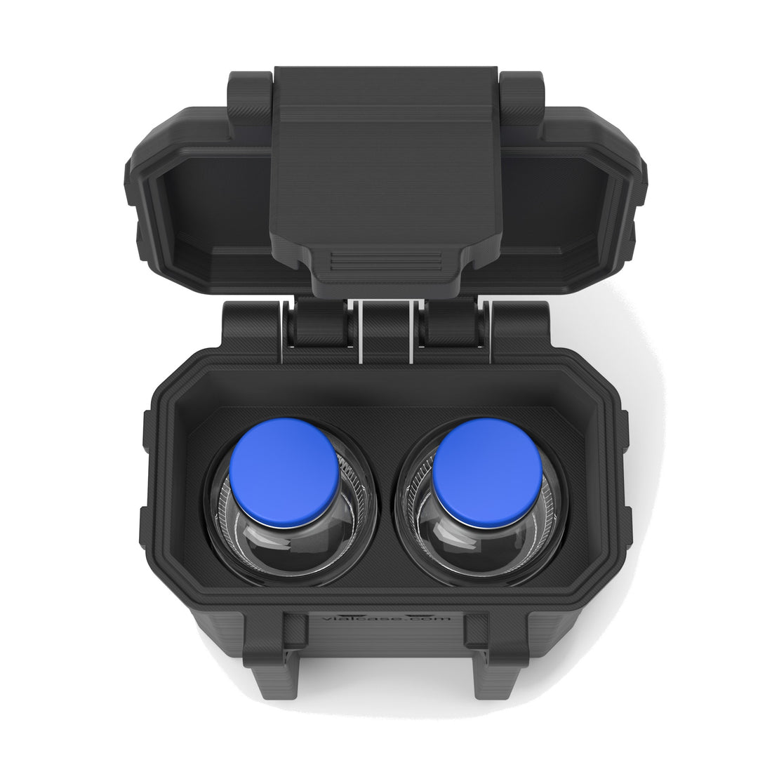 2-Slot 30 ml BAC Vial Case - Black