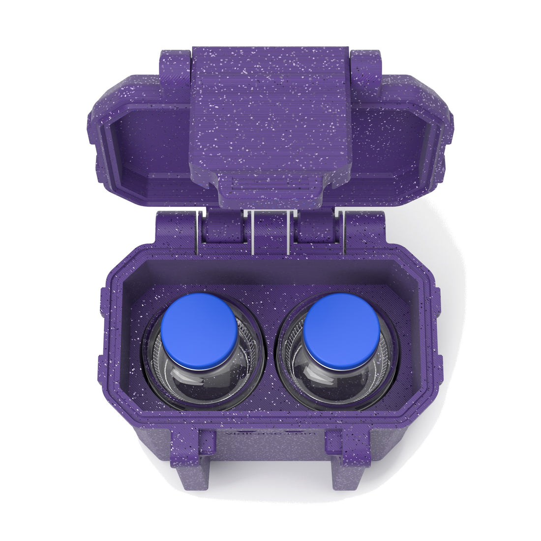 2-Slot 30 ml BAC Vial Case - Galaxy Purple