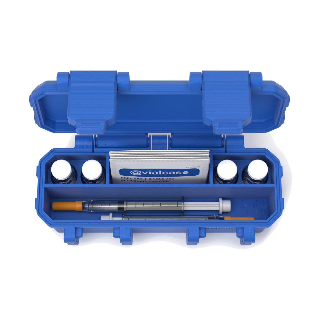 Cobalt Blue 3mL | 1.5โ ร 0.6โ vial case