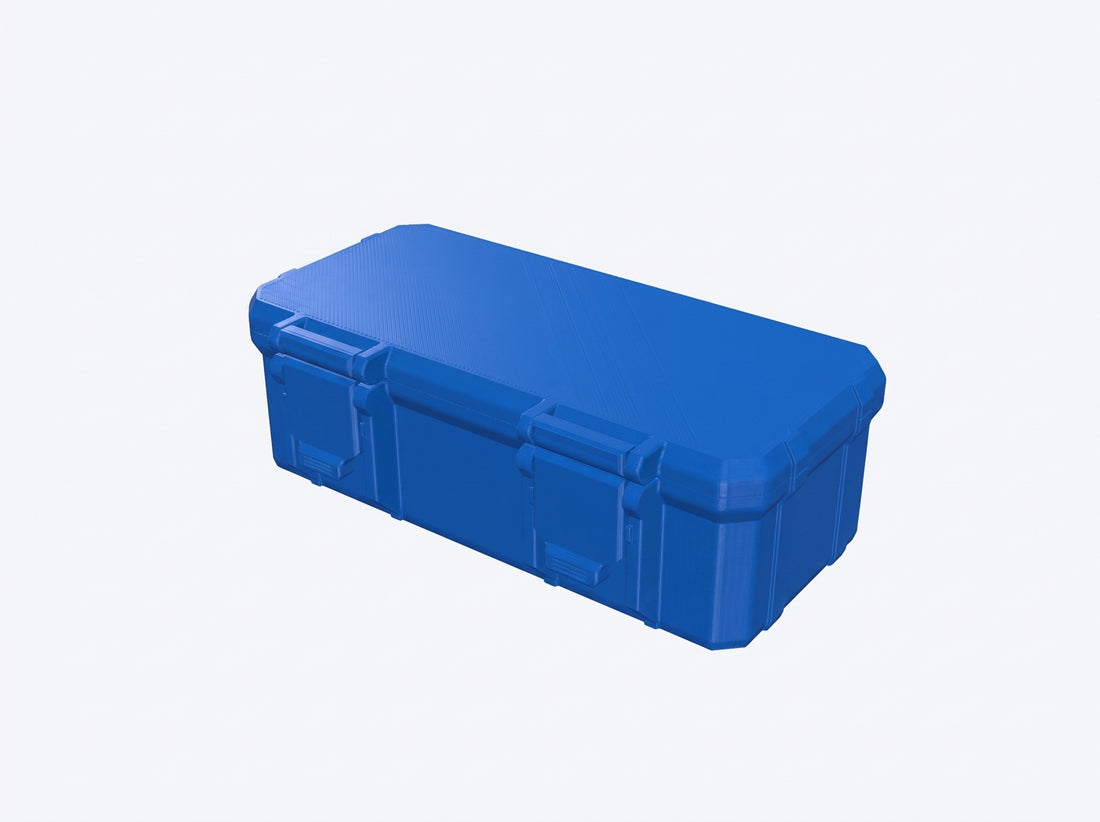 Blemished custom case VC9474I1 - 3D view in Cobalt Blue
