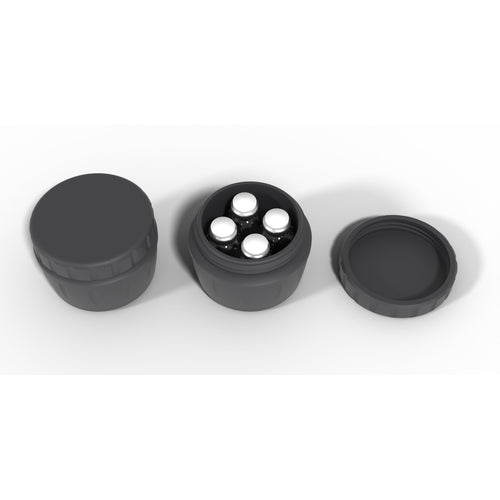 Round Screw-Top Vial Jar