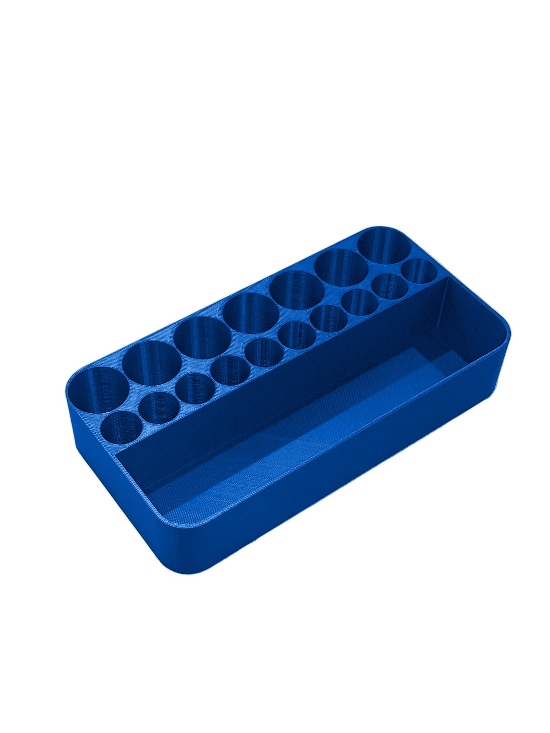 Vial Insert for YETI LoadOut GoBox 1 - 7x10mL + 10x3mL - Cobalt Blue