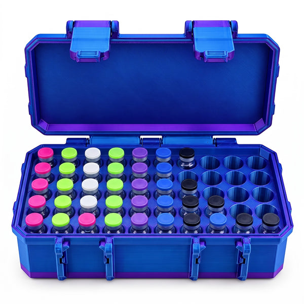 20 / 30 / 40 / 50 / 60 / 70 -Slot 3 ml Vial Case