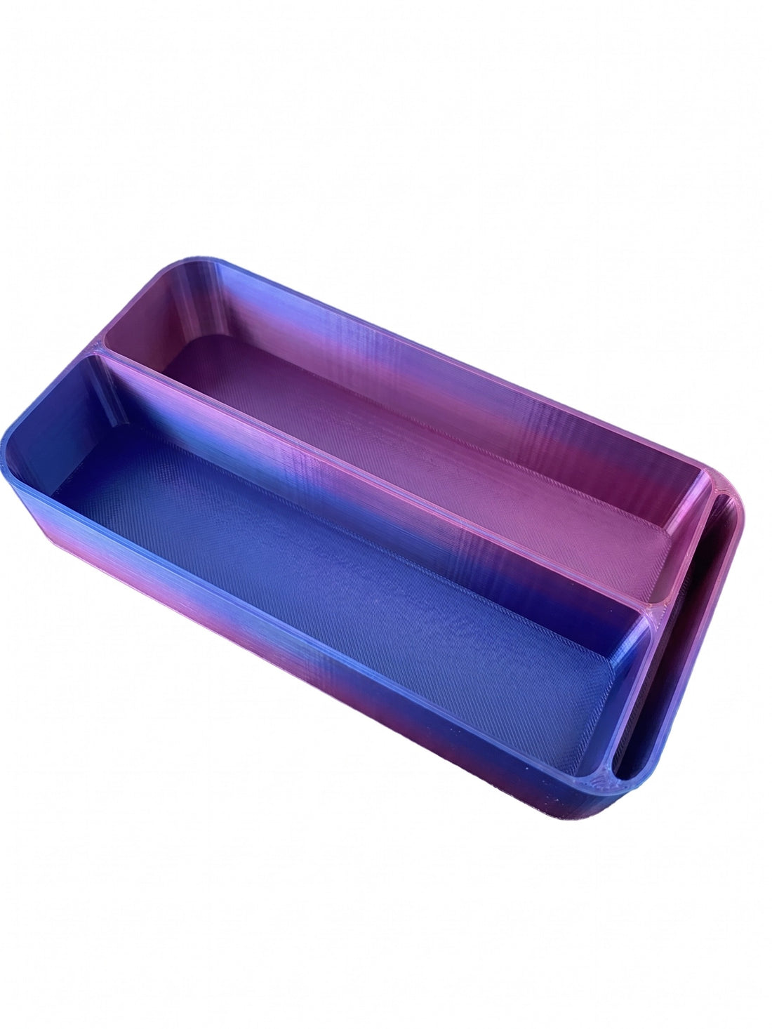 Vial insert for YETI LoadOut GoBox 1 - 2 Compartment + Pad - RGB Metallic