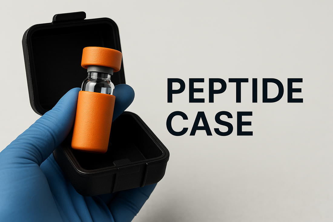 Elevate Your Peptide Storage with Custom Vial Cases, Caps, and Sleeves