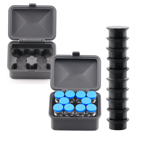 Overview and benefits tailored to the 10 slot 3 ml case