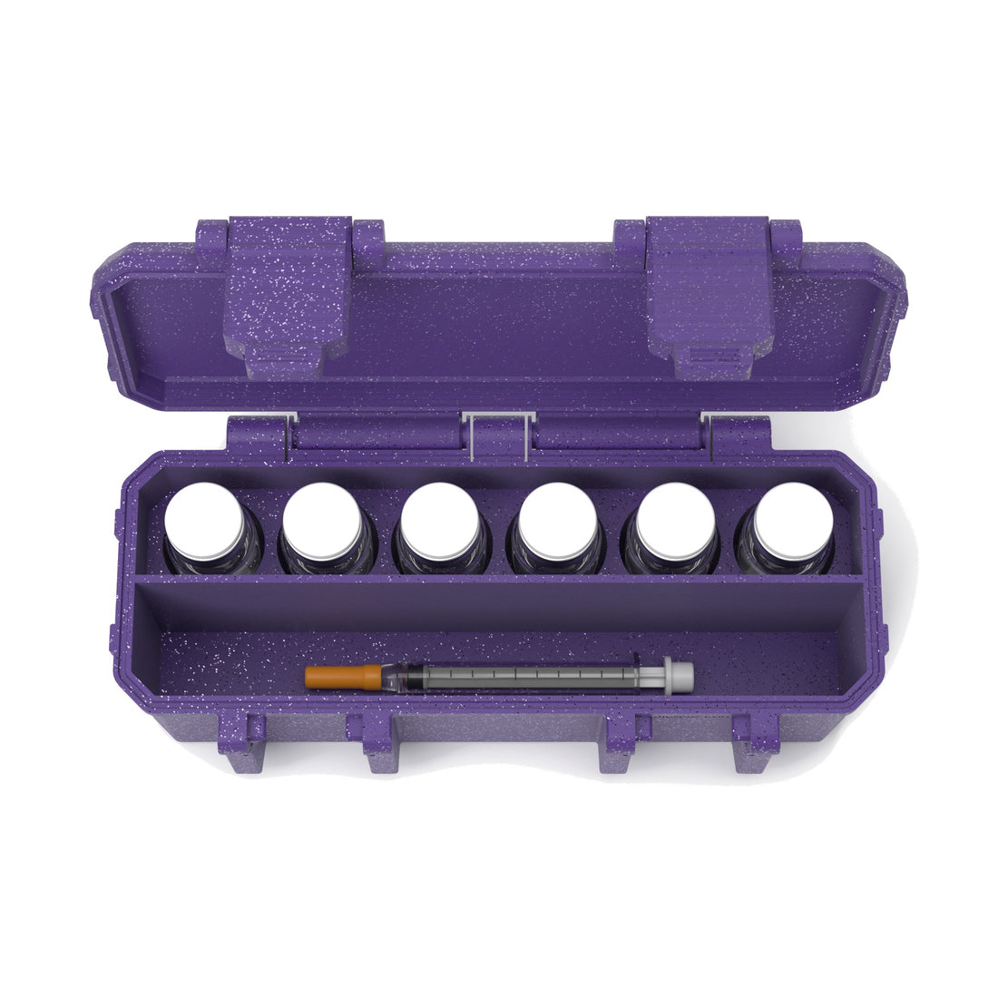 AIO Small vial case - 6 × 10mL - Galaxy Purple