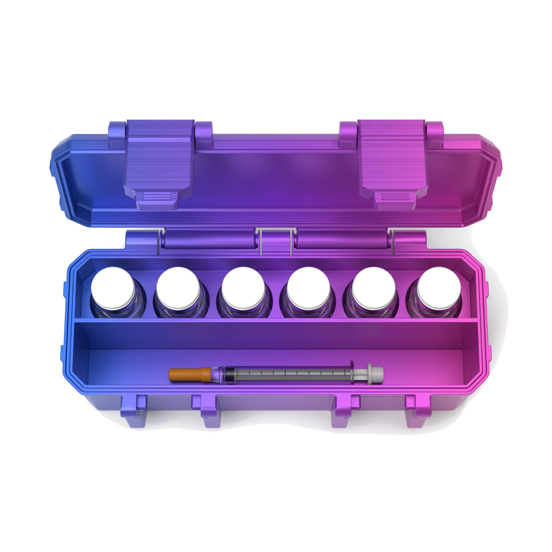 AIO Small vial case - 6 × 10mL - RGB Metallic