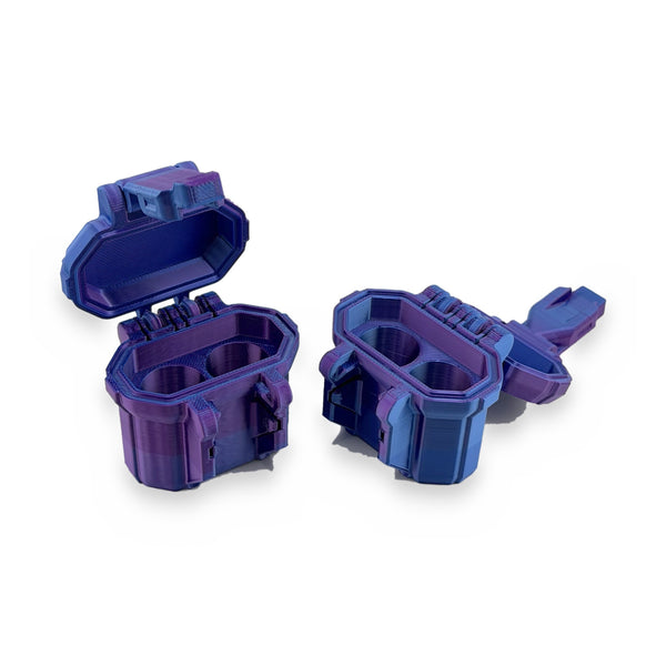 2-Slot 3 ml Vial Case 2 Pack