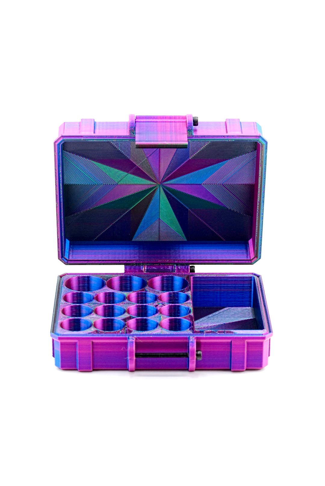 Mixed Vial Case — interior layout detail