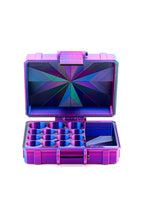 Mixed Vial Case | 12-Slot 3 ml Vial Case, 3-Slot 5 ml Vial Case & 1 BAC Slot | Organizer for GLP-1, Peptides, Research
