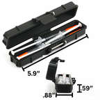 Mini Syringe Travel Case | Preloaded Storage | Travel Syringe Organizer for GLP-1 & Peptides