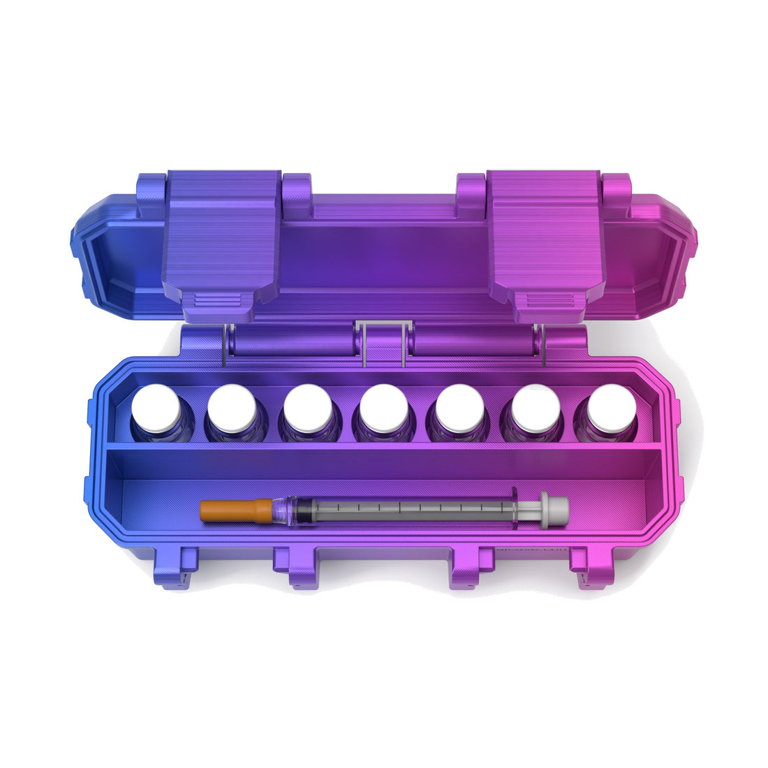 AIO Small vial case - 7 × 3mL - RGB Metallic