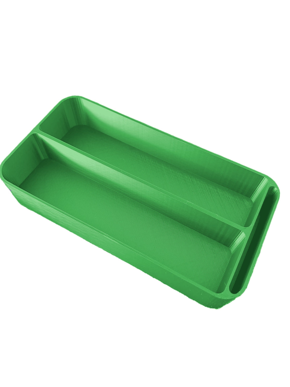 Vial insert for YETI LoadOut GoBox 1 - 2 Compartment + Pad - Cyber Green