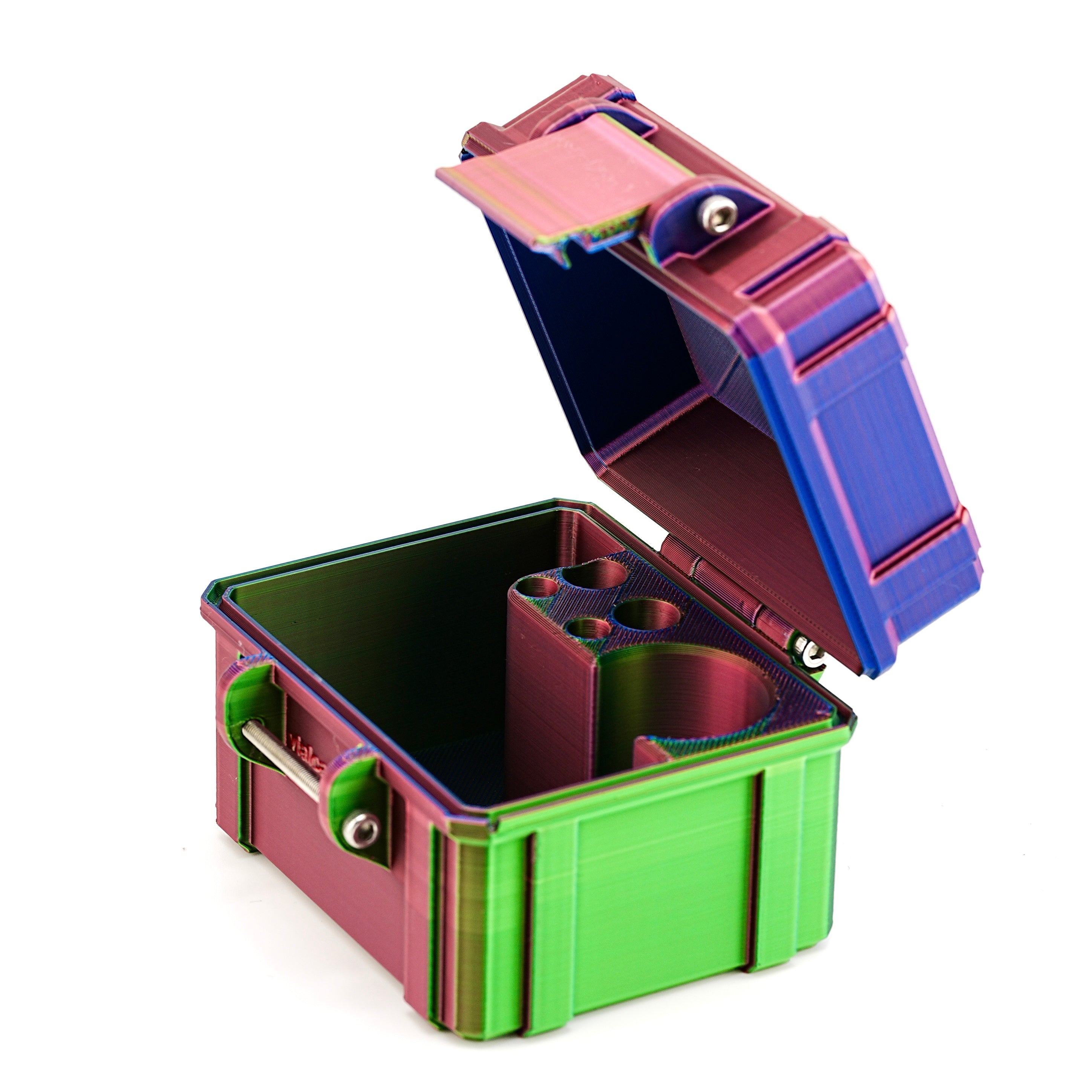 Scleral Lens Travel Case | Tools & Clear Care Storage | Travel Station for Daily Lens Care & Hygiene