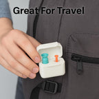 Scleral Lens Tool Organizer Case | Travel Station for Daily Lens Care & Hygiene