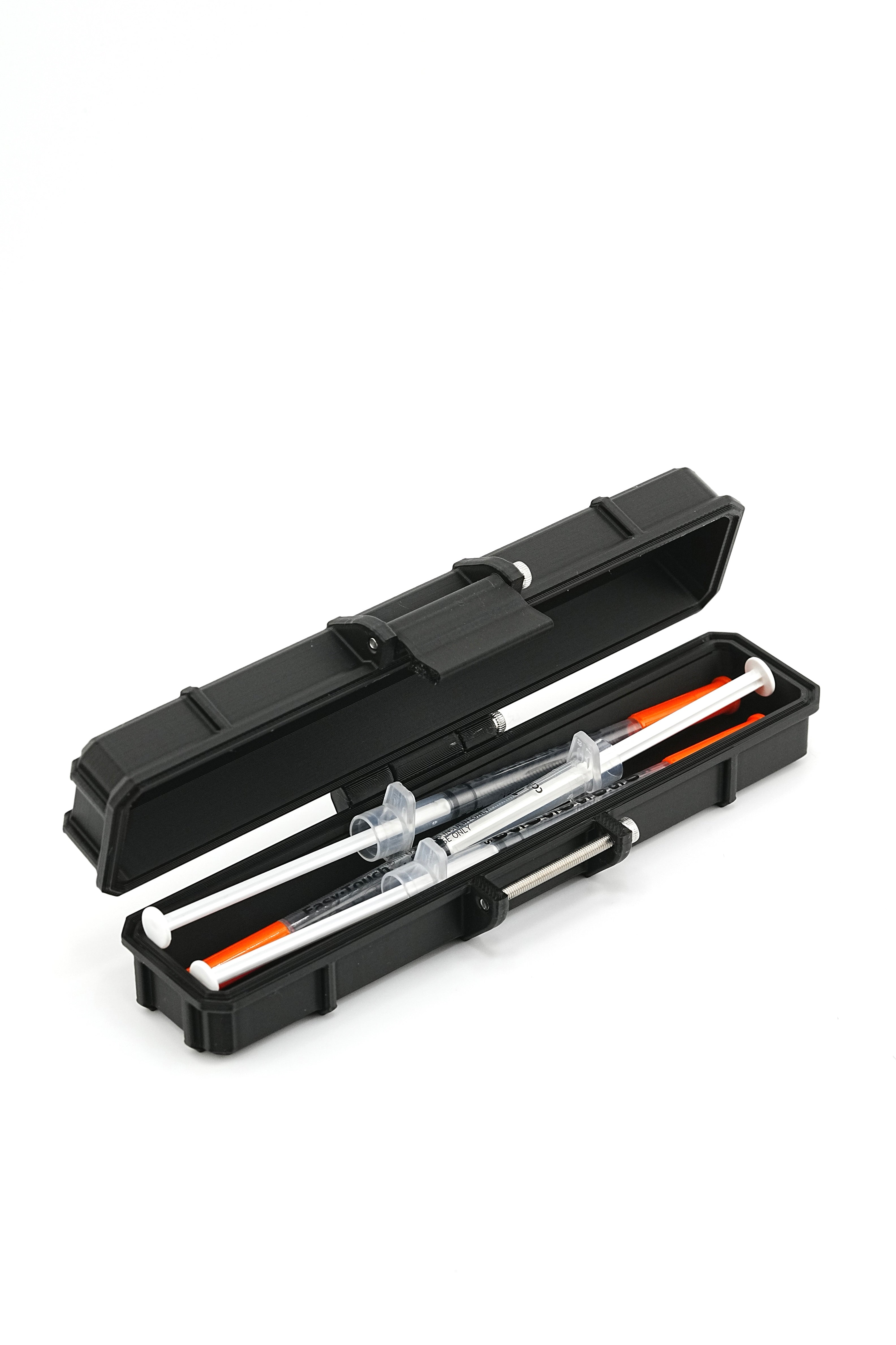 Mini Syringe Travel Case | Preloaded Storage | Travel Syringe Organizer for GLP-1 & Peptides