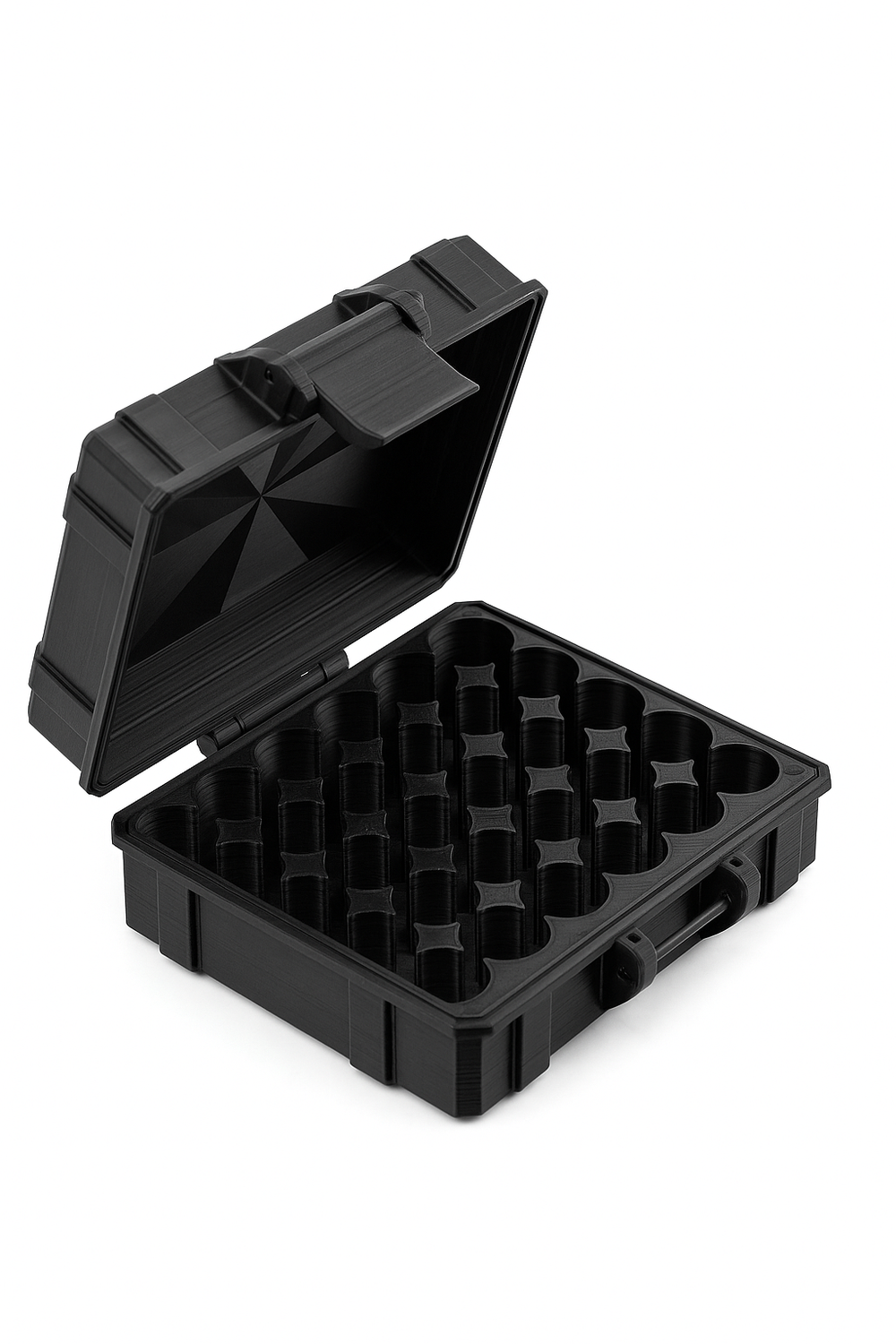 30-Slot 3 ml Vial Case | Large Organizer | Organizer for GLP-1, Peptides, Research
