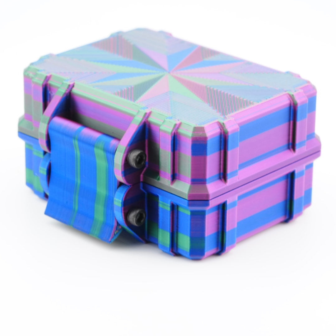 10-Slot 3 ml Vial Case — close-up detail