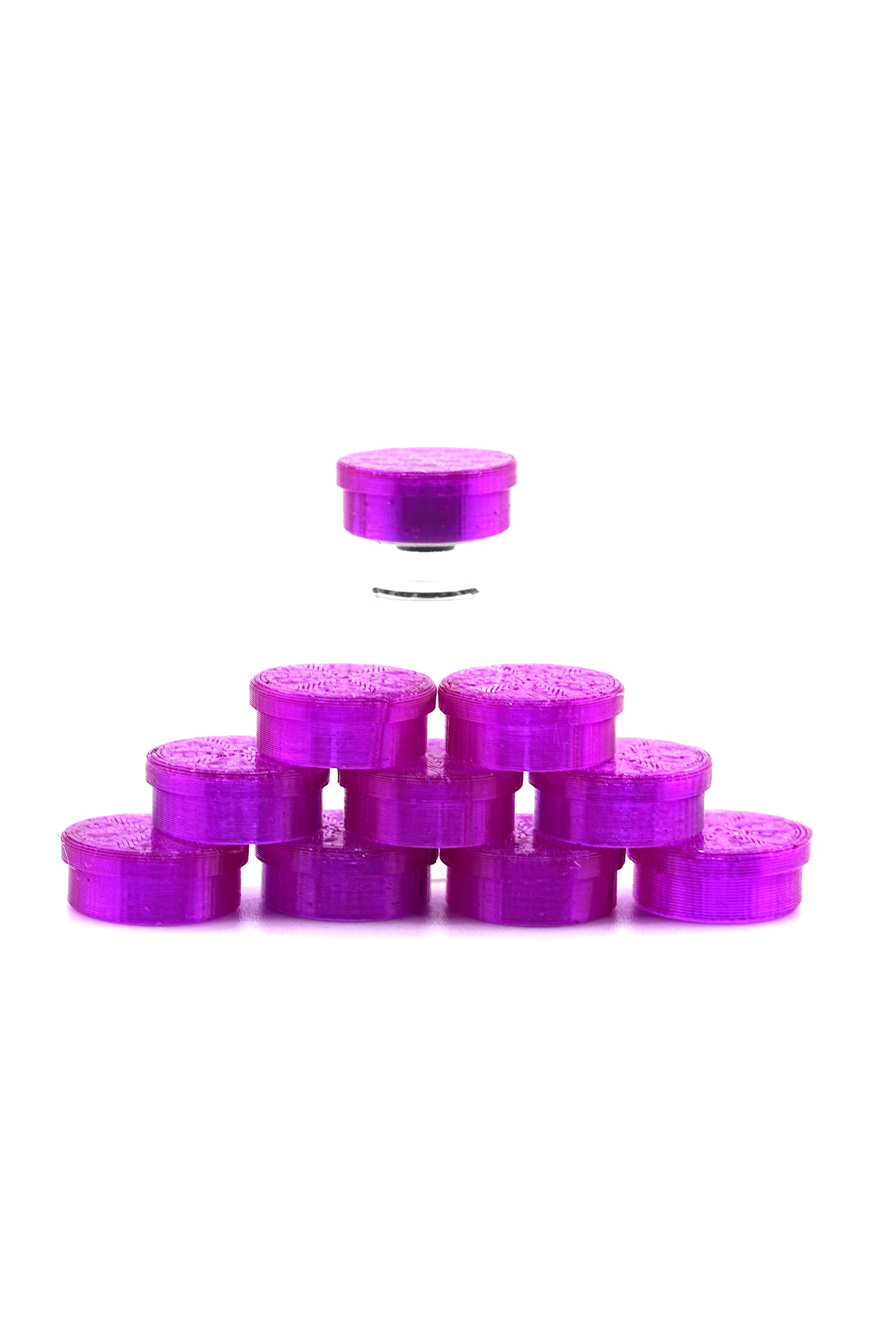 Flexible Vial Caps | 3ml 5ml 10ml 30ml Multipack | Leak-Proof Vial Caps for Peptides, GLP-1, Insulin