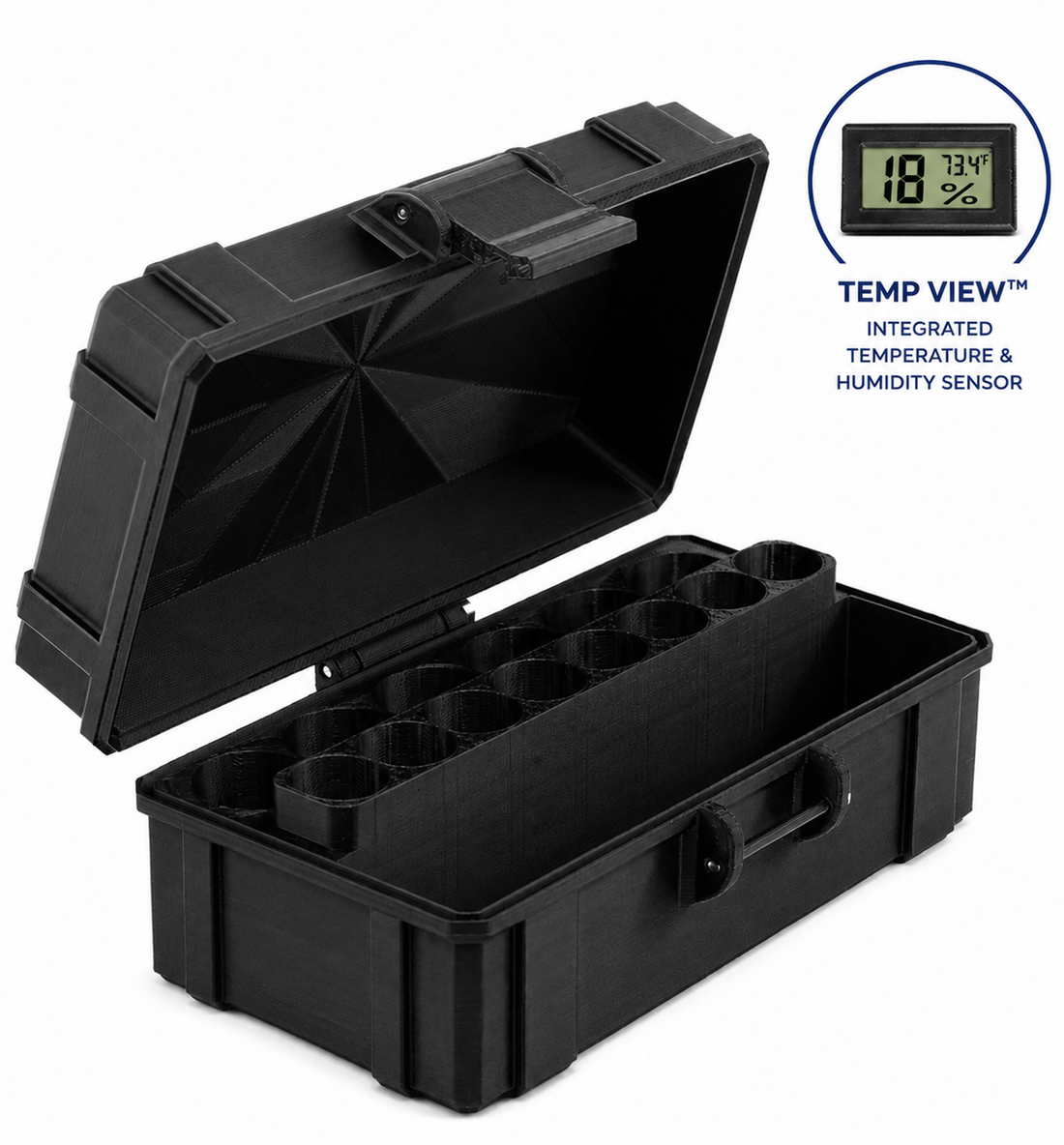 Yes TempView Mixed Vial Case alternate angle product view