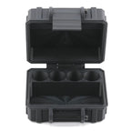 Mixed Vial Case | 4-Slot 3 ml Vial Case & 1 BAC Slot | Organizer for GLP-1, Peptides, Research