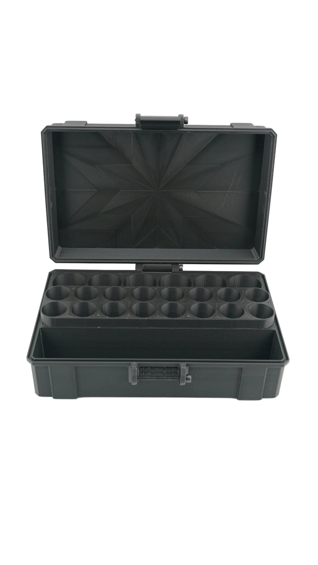 Pro Mini Vial Vault with mixed bottle sizes — 3 mL and 10 mL stored together