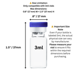Peptide All In One Travel Storage Cases Fits 3Ml Vials Alcohol Pads And Syringes Multiple Sizes Reconstitution