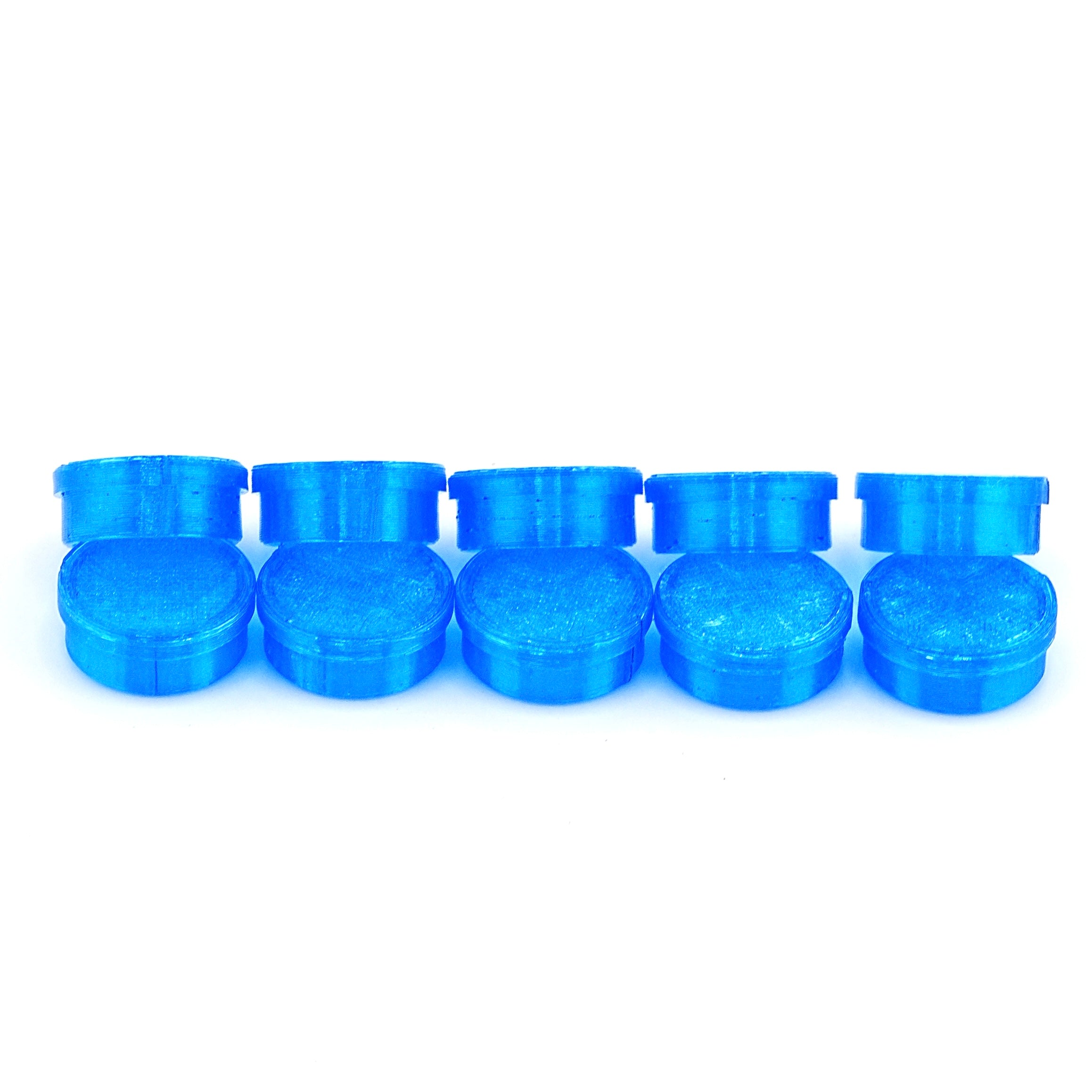 Flexible Vial Caps | 3ml 5ml 10ml 30ml Multipack | Leak-Proof Vial Caps for Peptides, GLP-1, Insulin