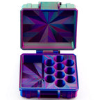 Mixed Vial Case | 10-Slot 3 ml Vial Case & 1 BAC Slot | Organizer for GLP-1, Peptides, Research