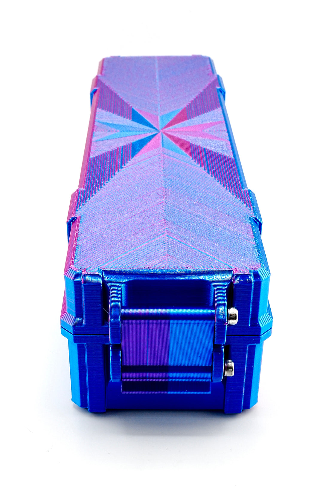 3-slot 3 ml vial organizer, in-use scene with vials loaded into slots