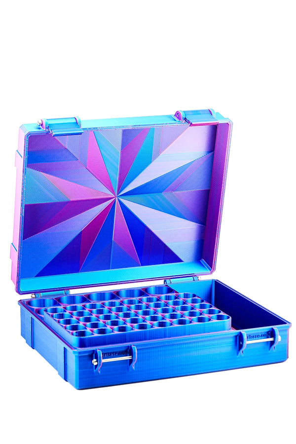 Vial Vault Pro Max | Dual-Size 3 mL + 10 mL Vial Case (45 · 50 · 56 sizes)