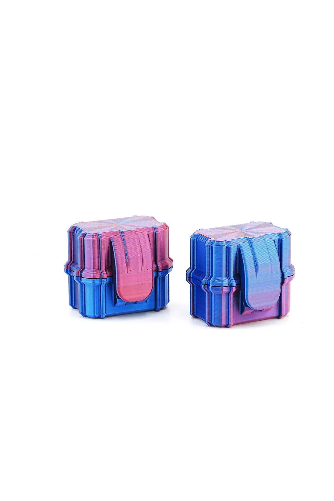 2-Slot 3 ml Vial Case 2 Pack | Compact Travel Size | Organizer for GLP-1, Peptides, Research