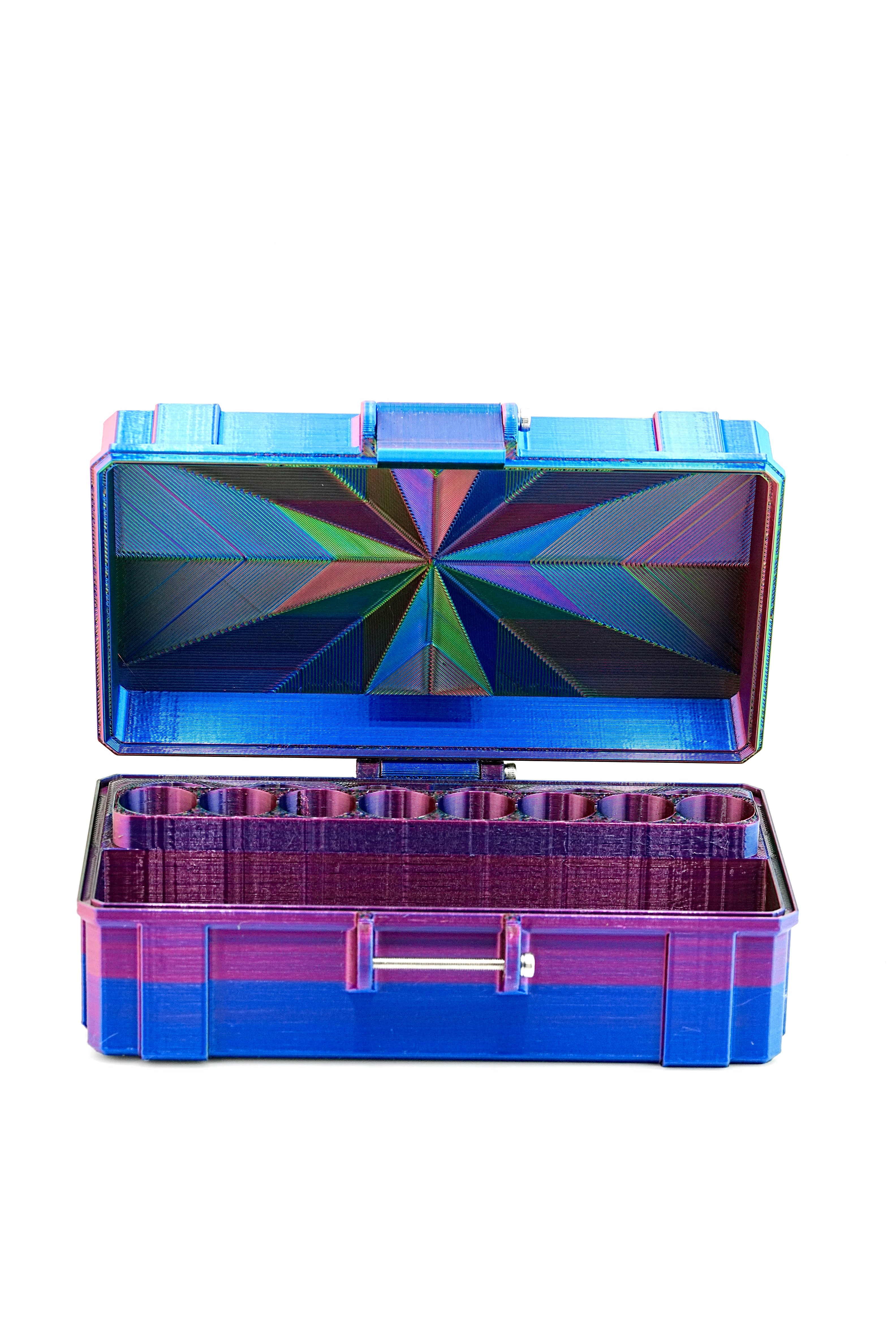 Mixed Vial Case | 6-Slot 10 ml Vial Case & 8-Slot 3 ml Vial Case Slots | Organizer for GLP-1, Peptides, Research