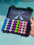 Flexible Vial Caps | 3ml 5ml 10ml 30ml Multipack | Leak-Proof Vial Caps for Peptides, GLP-1, Insulin