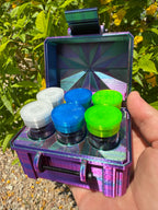 6-Slot 10 ml Vial Case | Medium Organizer | Organizer for GLP-1, Peptides, Research