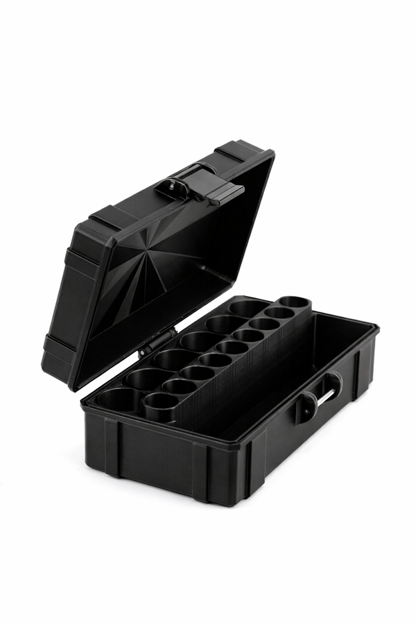 Mixed Vial Case | 6-Slot 10 ml Vial Case & 9-Slot 3 ml Vial Case Slots | Organizer for Preloaded Syringes, GLP-1, Peptides, Research