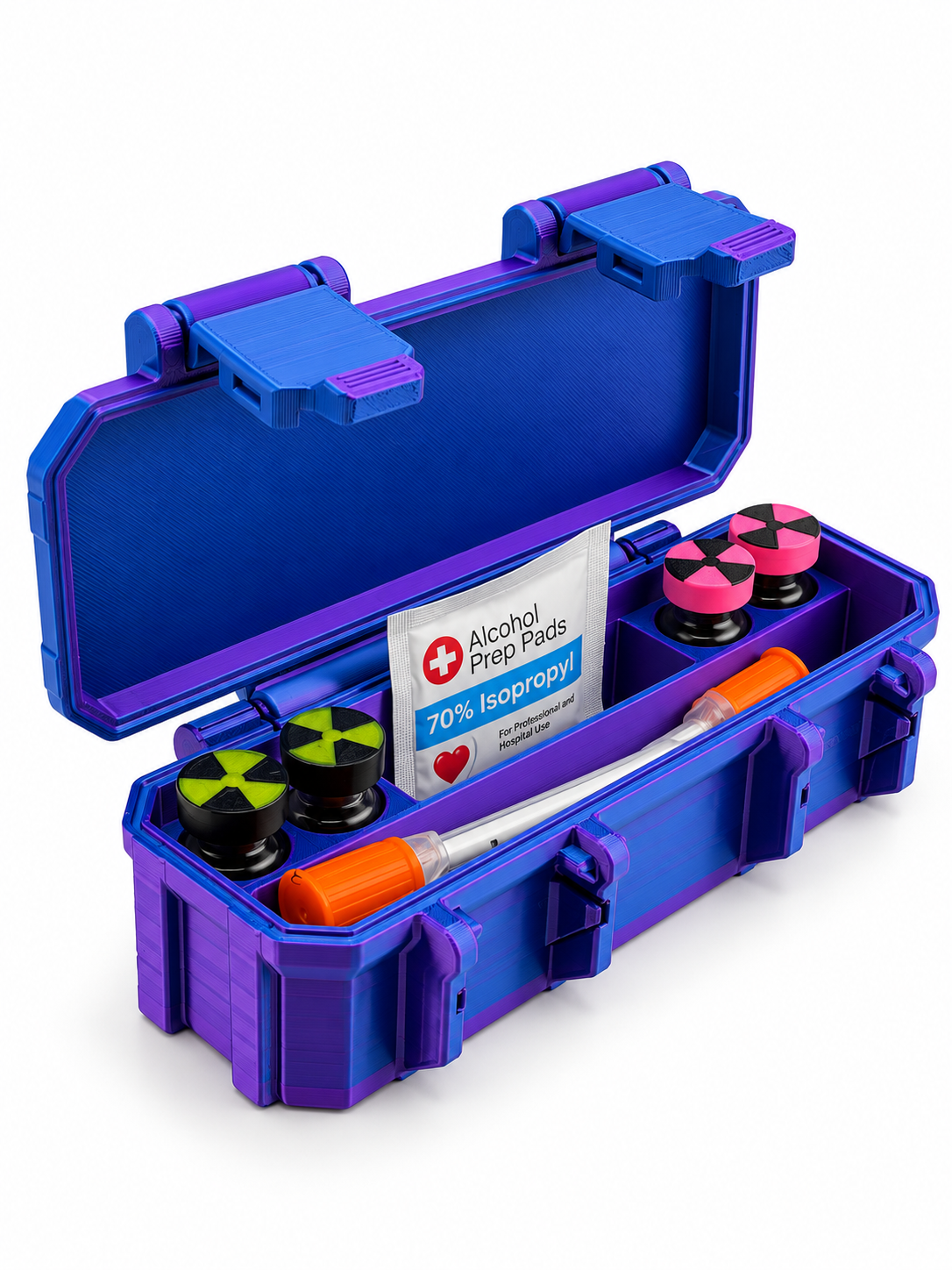 3 ml or 10 ml Vial Case - 10mL - RGB Metallic - for GLP-1 vials